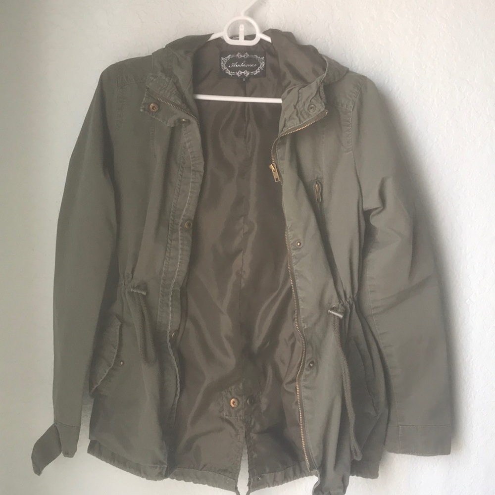 army green jacket